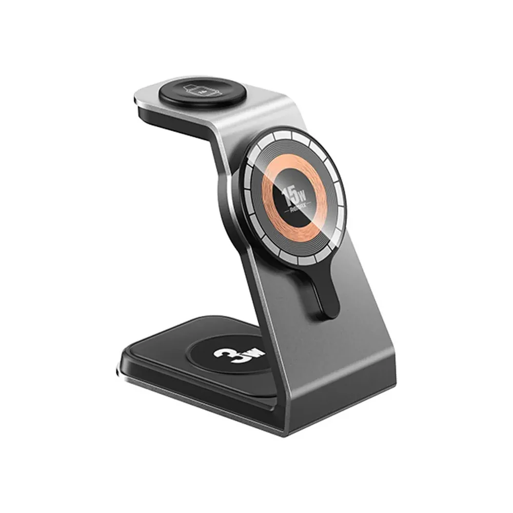 Remax RP-W85 Wireless Charging Magnetic 3 in 1 Remax RP-W85 Wireless Charging Magnetic 3 in 1